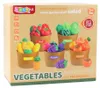 Set didattico per selezionare frutta e verdura da tagliare, Anteprima dell’immagine prodotto 5