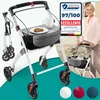 ELONEO rollator per interni largo 54 cm, pieghevole e Anteprima dell’immagine prodotto 1