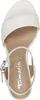 Tamaris Damen Komfort Sandalen 1-28008-42 Weiß Produktbild-Vorschau 5