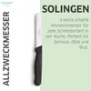 Set di 3 coltelli multiuso Kuppels SOLINGEN Anteprima dell’immagine prodotto 2
