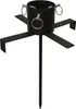 Baumständer aus Eisen mit Erdspieß - Stammdurchmesser 3-9cm - Baumhöhe bis 2,5m - f. Außen - schwarz Produktbild-Vorschau