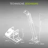 SIGA Solarmodul Halterung Flachdach für 1 Solarmodul Set Produktbild-Vorschau 8