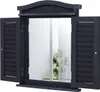 Wandspiegel Spiegelfenster mit Fensterläden 53x42x5cm  Produktbild-Vorschau 1