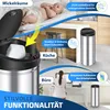 KESSER® Automatischer Mülleimer mit Sensor, Edelstahl, Produktbild-Vorschau 4