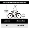 Hiland 26 Zoll Vollfederung Herren Damen Mountainbike, 18 Produktbild-Vorschau 3