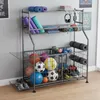 Relaxdays – regał na sprzęt sportowy, metalowy, na Podgląd zdjęcia produktu 2
