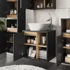 Szafka pod umywalkę Vicco Viola Szary/Artystyczny 60 x 60 Podgląd zdjęcia produktu 5