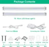 2pcs 42cm LED T5 lampe de plante spectre complet lumière de Voir les images du produit 5