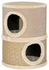 PawHut Krabpalen toren, 49 cm hoog, Ø35,5 cm, tweelaags Productafbeelding-voorbeeld 1