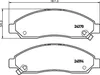 HELLA Bremsbeläge Satz Vorne Bremsklötze für ISUZU D-Max I Produktbild-Vorschau 1