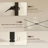 HOMCOM Küchenregal, Standregal mit 2 Steckdosen, 5 S-Haken, Produktbild-Vorschau 7