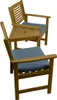 Doppel Gartenbank mit Tisch Loveseat Wetterfest 2-Sitzer Produktbild-Vorschau 5