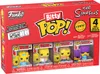 Simpsons - Maggie Homer Barney Bartman Bitty Pop! Funko Produktbild-Vorschau 2