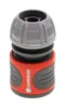 A close-up studio shot of a Gardena hose connector. Náhled obrázku produktu