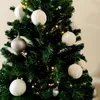 Weihnachtskugeln mit Schnee Ø7cm - 24 Stück - Produktbild-Vorschau 8