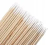 Dřevěné vatové tyčinky s vatou 100ks. Náhled obrázku produktu 2