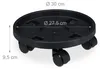 Relaxdays Pflanzenroller rund, 2er Set, Ø 30 cm, Produktbild-Vorschau 4