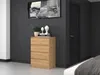 Komoda z 4 szufladami w kolorze artisan Podgląd zdjęcia produktu 6