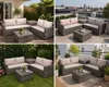 Polyrattan Lounge-Set mit Kissenbox inkl. Gasdruckfeder Produktbild-Vorschau 4
