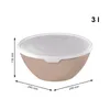 Set Schüssel mit Deckel 3 l CARUBA, Farbe:Meadow rose Produktbild-Vorschau 2