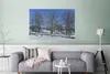 MuchoWow® Poster Ein winterlicher Tag unter blauem Himmel Produktbild-Vorschau 5
