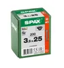 Universalschraube Schwarz BLAX, 3.5mm, x 25 mm, 200 Stk. - Produktbild-Vorschau 10