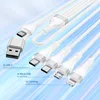 Câble Usb-C/Usb-A 4Smarts 4W1 1.2M Biały Voir les images du produit 7
