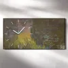 Wandbild Leinwand Bilder Wanduhr 60x30 Die untergehende Produktbild-Vorschau 2