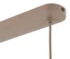 Pendelleuchte Metall Rauchglas G9 H: max. 141 cm Beige Produktbild-Vorschau 6