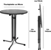 Stehtisch Ø 85Cm - Melamin-Platte Produktbild-Vorschau 10
