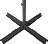 vidaXL Parasol avec mât en aluminium 500 cm noir Voir les images du produit 3