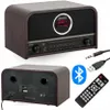Retropolis Boston Retro Radio DAB+ FM AM Bluetooth 5.0 CD Produktbild-Vorschau 2