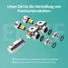 Exploded view of plumbing fittings and components against a teal background. Náhľad obrázku produktu