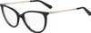 Love Moschino Mol588-807 Frau Mit Brille Schwarz  Schwarz Produktbild-Vorschau 1
