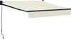 Store banne SAULE 2,5 × 2m - Toile beige et structure grise Voir les images du produit 1