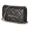 A black Valentino handbag with a gold chain strap is shown against a white background. Produktbild-Vorschau
