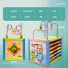 Cubo motorio Cubo multifunzionale con attività Labirinto di Anteprima dell’immagine prodotto 3