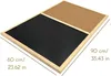 Creative Home 90 x 60 cm (+/-3cm) Magnetisch Kreidetafel Produktbild-Vorschau 2