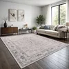 TT Home Boho Vintage Teppich Wohnzimmer Kurzflor – Retro Produktbild-Vorschau 1