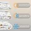 Einschlagdecke Babyschale Baby Decke 90x90 cm - Fußsack Produktbild-Vorschau 5