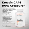 GymBeam - Kreatin (100% Creapure®), 240 Kapseln Produktbild-Vorschau 2