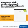 Exquisit Mini Gefrierschrank GB540-050C weiss | 31 l Produktbild-Vorschau 2