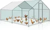 TolleTour recinto ruspante pollaio 3 x 2 x 2 m tetto Anteprima dell’immagine prodotto 1