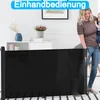 XINZI Inklapbaar trapgitter tot 150 cm, zwart, PVC Productafbeelding-voorbeeld 4