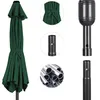 Yaheetech Sonnenschirm ø 230 cm Gartenschirm Knickbarer Produktbild-Vorschau 7