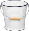 KARL KRÜGER secchio smaltato 10l 27cm Ø29cm bianco Anteprima dell’immagine prodotto 1
