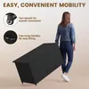 Yaheetech Polyrattan Gartenbox mit Rollen & Deckel, 650 L Produktbild-Vorschau 7
