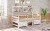 Fortuna Lai Multifunktionales Massivholz Schlafsofa 200x90 Produktbild-Vorschau 7