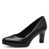 Tamaris Damen Pumps Blockabsatz klassisch Holzoptik Leder Produktbild-Vorschau 10