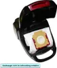 A vacuum cleaner with its dust bag compartment open, showing a dust bag inside. Produktbild-Vorschau